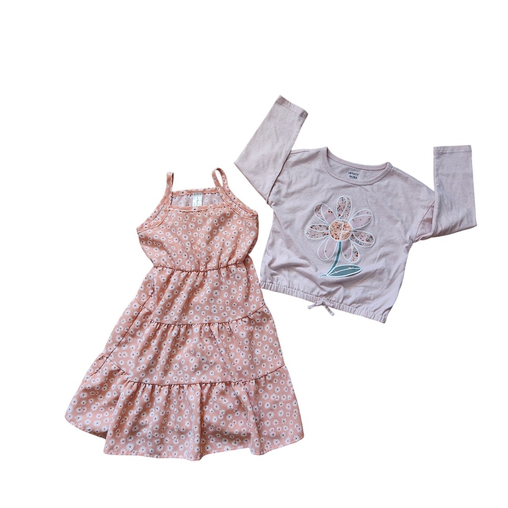 Girls‎ 4T Carter's Top + Heart & Arrow Dress Bundle
